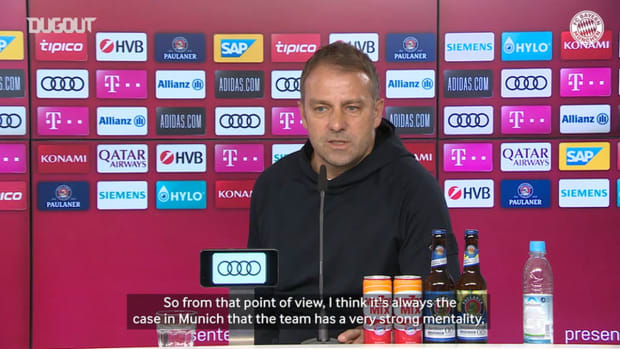 Flick: 'The team has an outstanding mentality'
